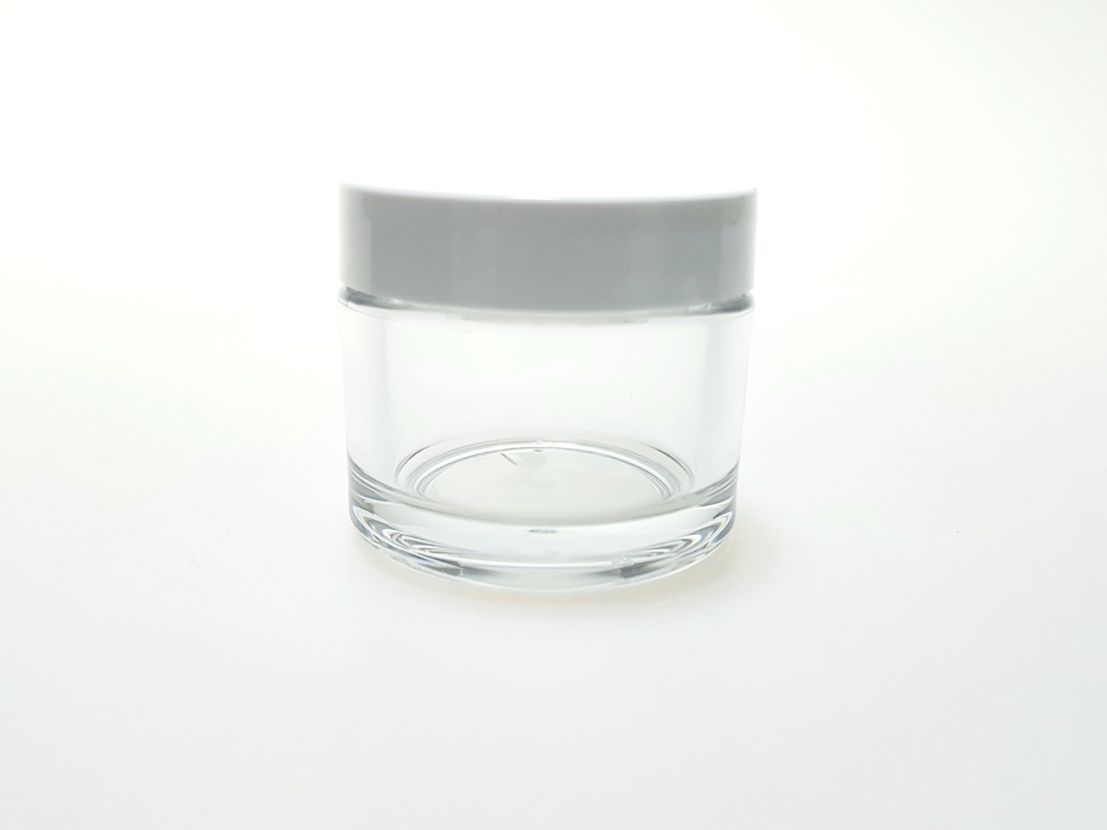 POT PETG 50 ML COUVERCLE BLANC