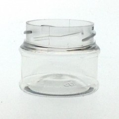 POT 25 ML PET CRISTAL 43SP400