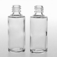 15 ML CLEAR GLASS ROUND BOUILLOTTE