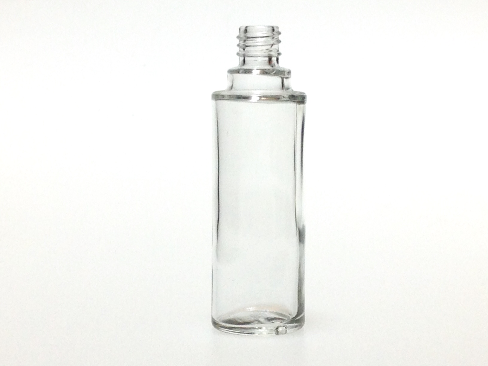BOUILLOTTE RONDE 30 ML VERRE BLANC BAGUE EUR 4