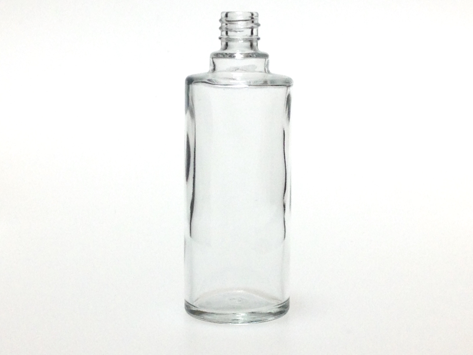 50 ML CLEAR GLASS ROUND BOUILLOTTE