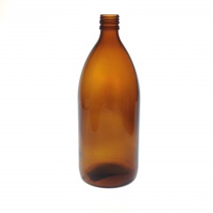 AMBER GLASS 1200 ML BOTTLE  NECK PP 28