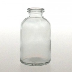 CLEAR GLASS 30 ML ANTIBIOTIC BOTTLE T2