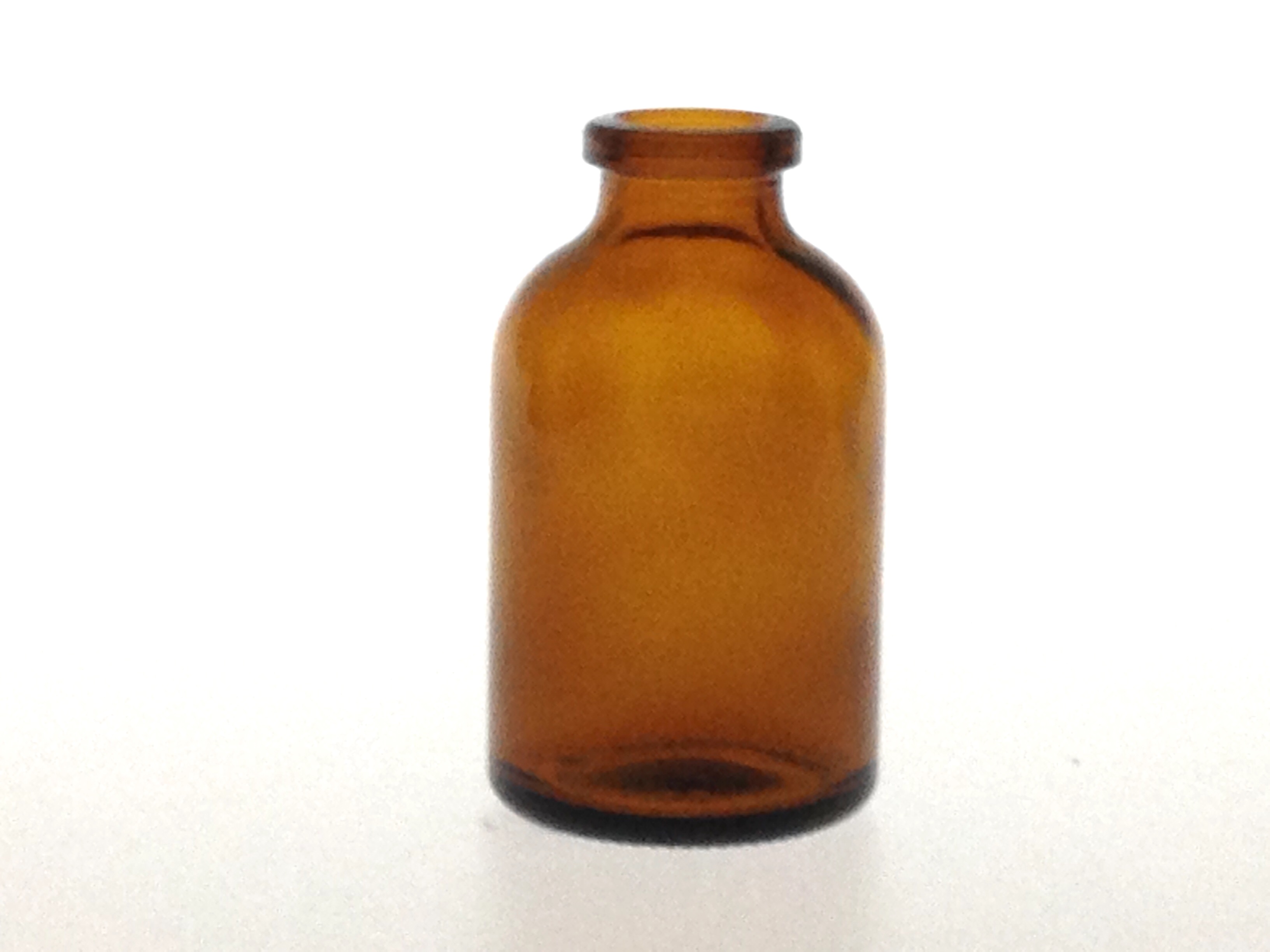 AMBER GLASS 30 ML ANTIBIOTIQUE BOTTLE T2