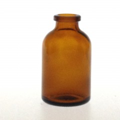 AMBER GLASS 30 ML ANTIBIOTIQUE BOTTLE T2