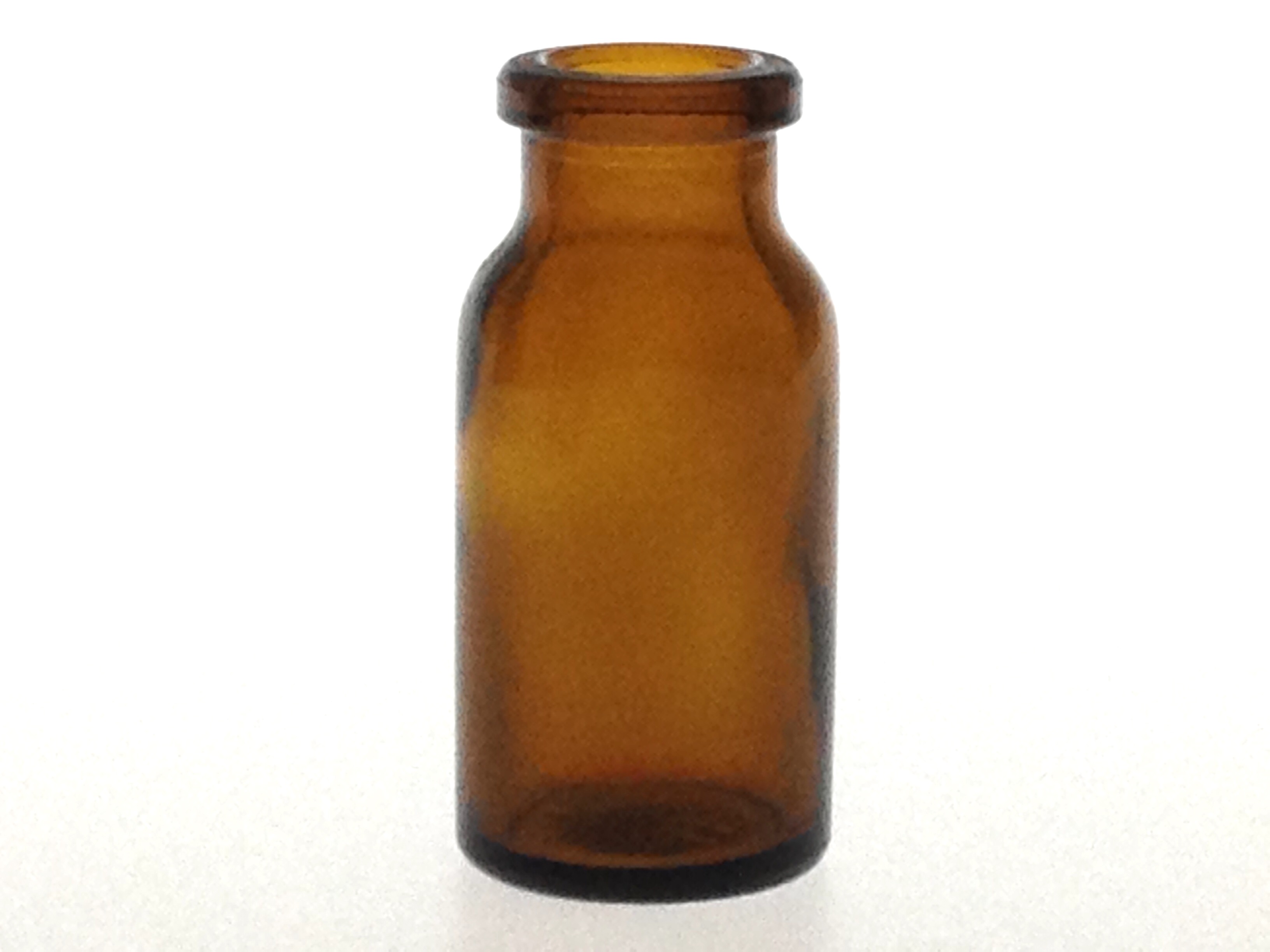 AMBER GLASS 10 ML ANTIBIOTIQUE BOTTLE T3