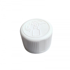 CAPSULE BLANCHE INVIOLABLE AVEC SECURITE ENFANT PP 28 - PICTO RELIEF