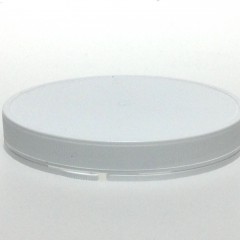 COUVERCLE ENCLIQUETABLE INVIOLABLE PE BLANC SNAPLOCK CAP 111*18