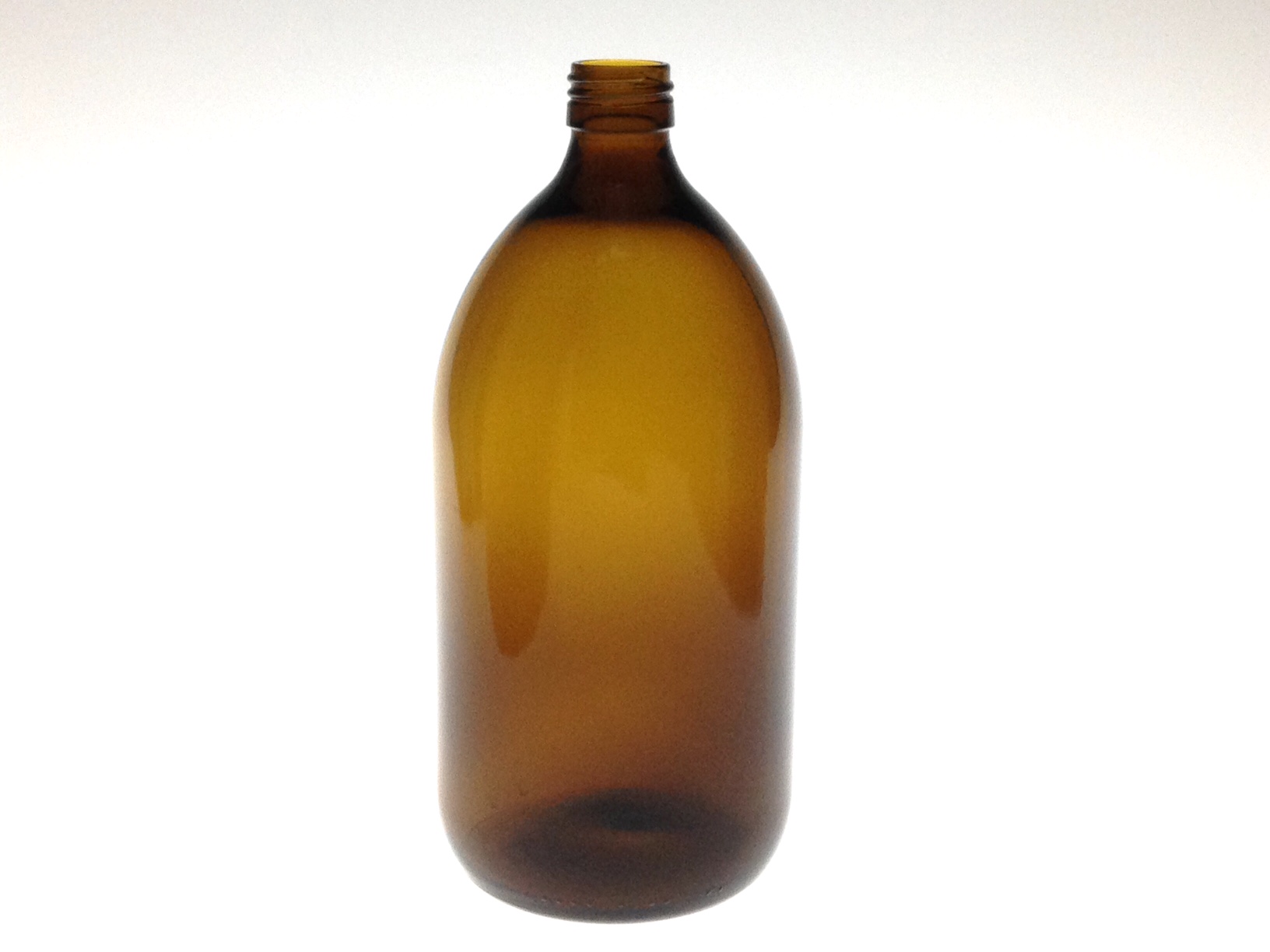 AMBER GLASS 500 ML BOTTLE  NECK PP 28