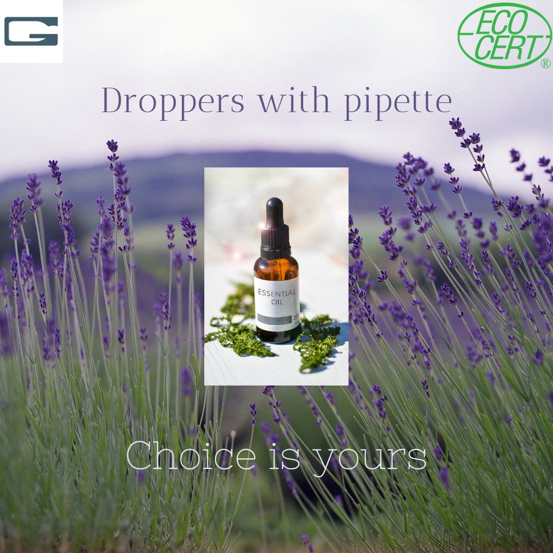 AROMATHERAPIE ET CBD : PIPETTES COMPTE-GOUTTES