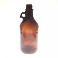 AMBER GLASS 2710 ML BOTTLE  NECK 45