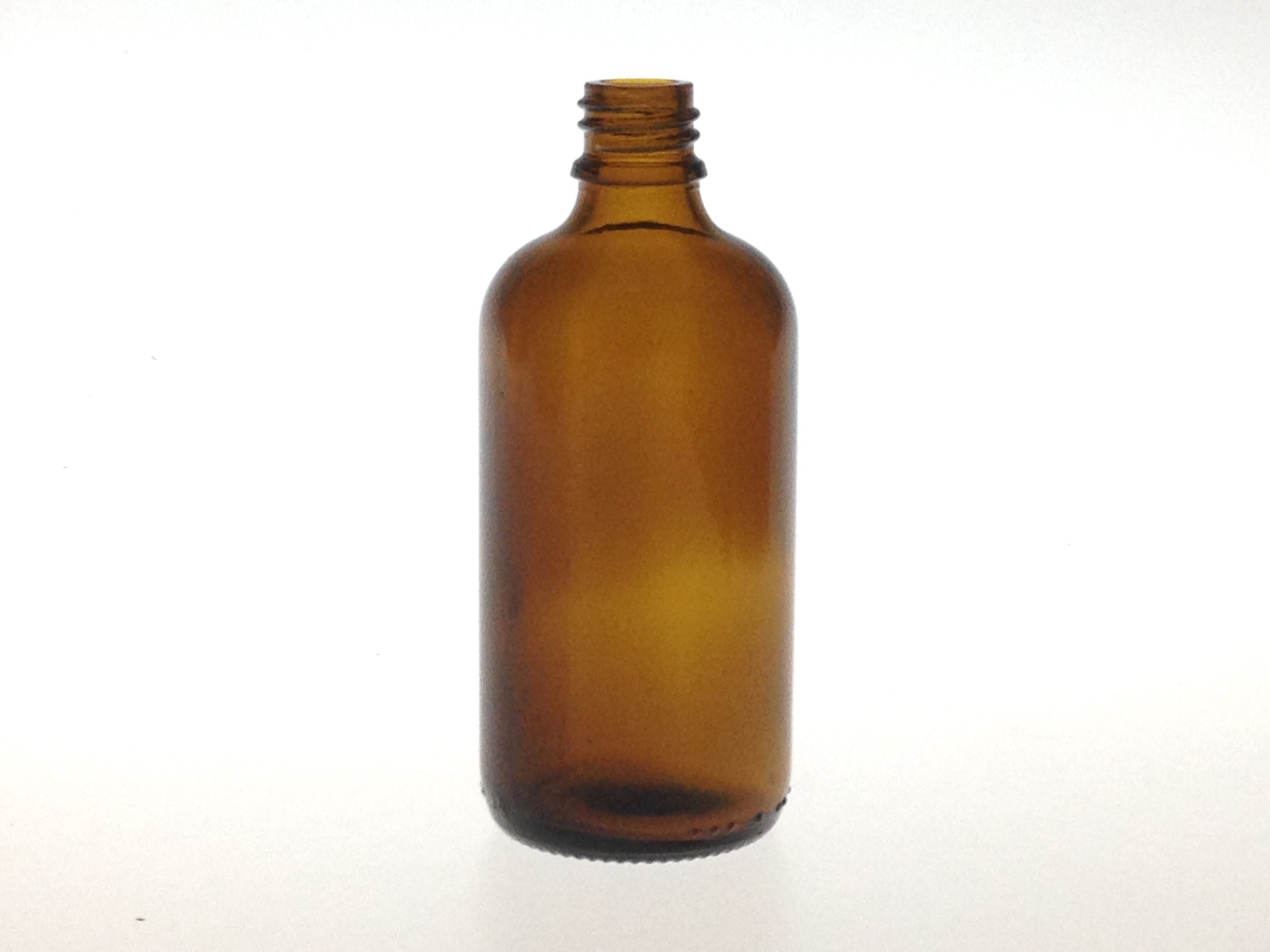 DROPPER BOTTLE AMBER GLASS 100 ML