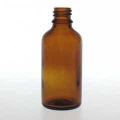 DROPPER BOTTLE AMBER GLASS 50 ML STO