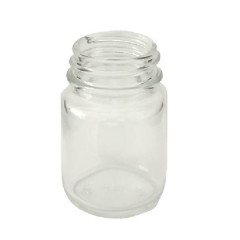 POUDRIER 30 ML VERRE BLANC 33/400