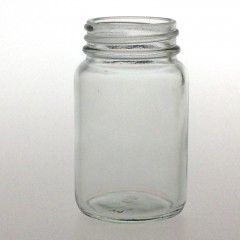 CLEAR GLASS 60 ML R3/38 POWDER 