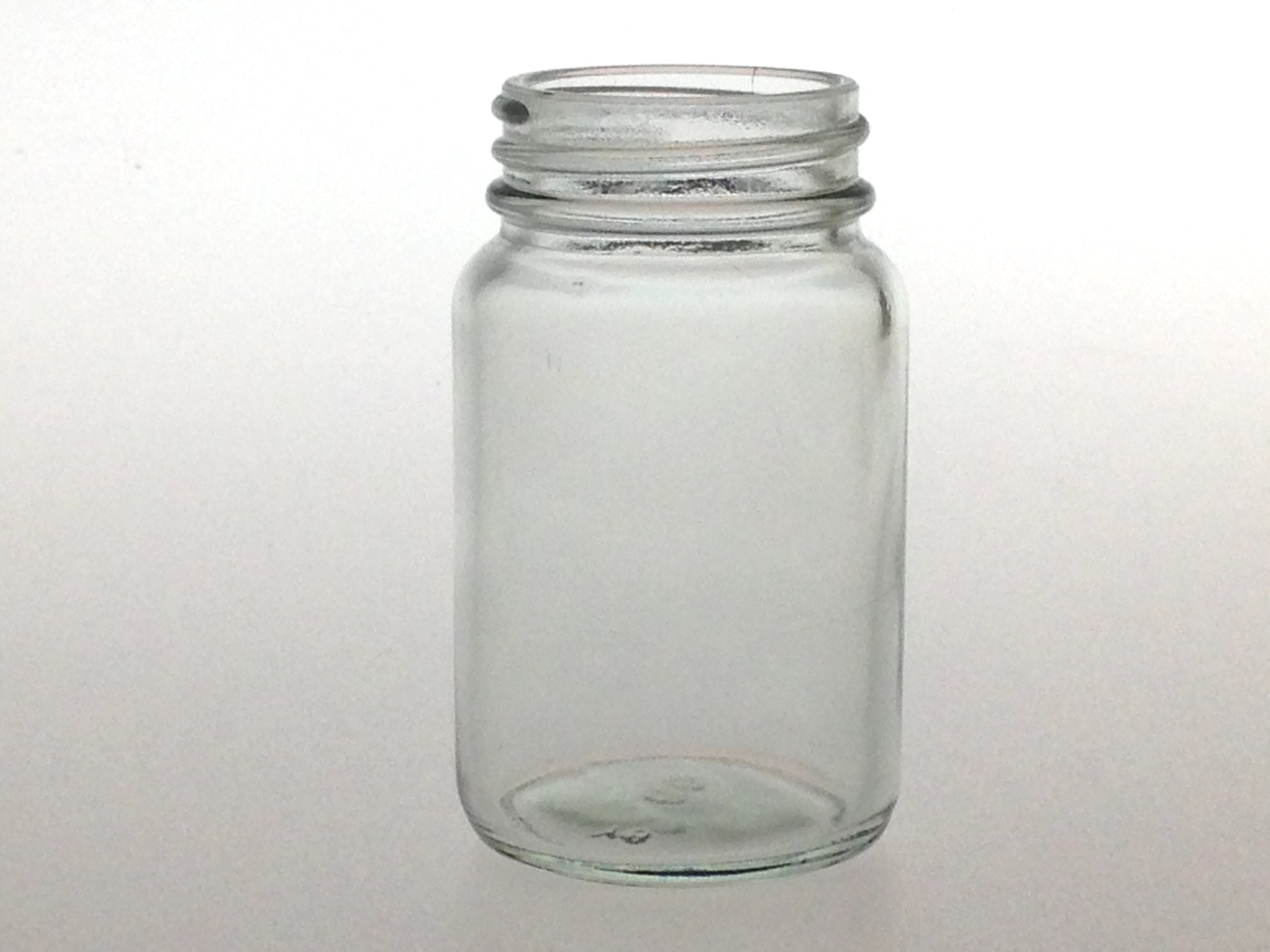 CLEAR GLASS 60 ML R3/38 POWDER 