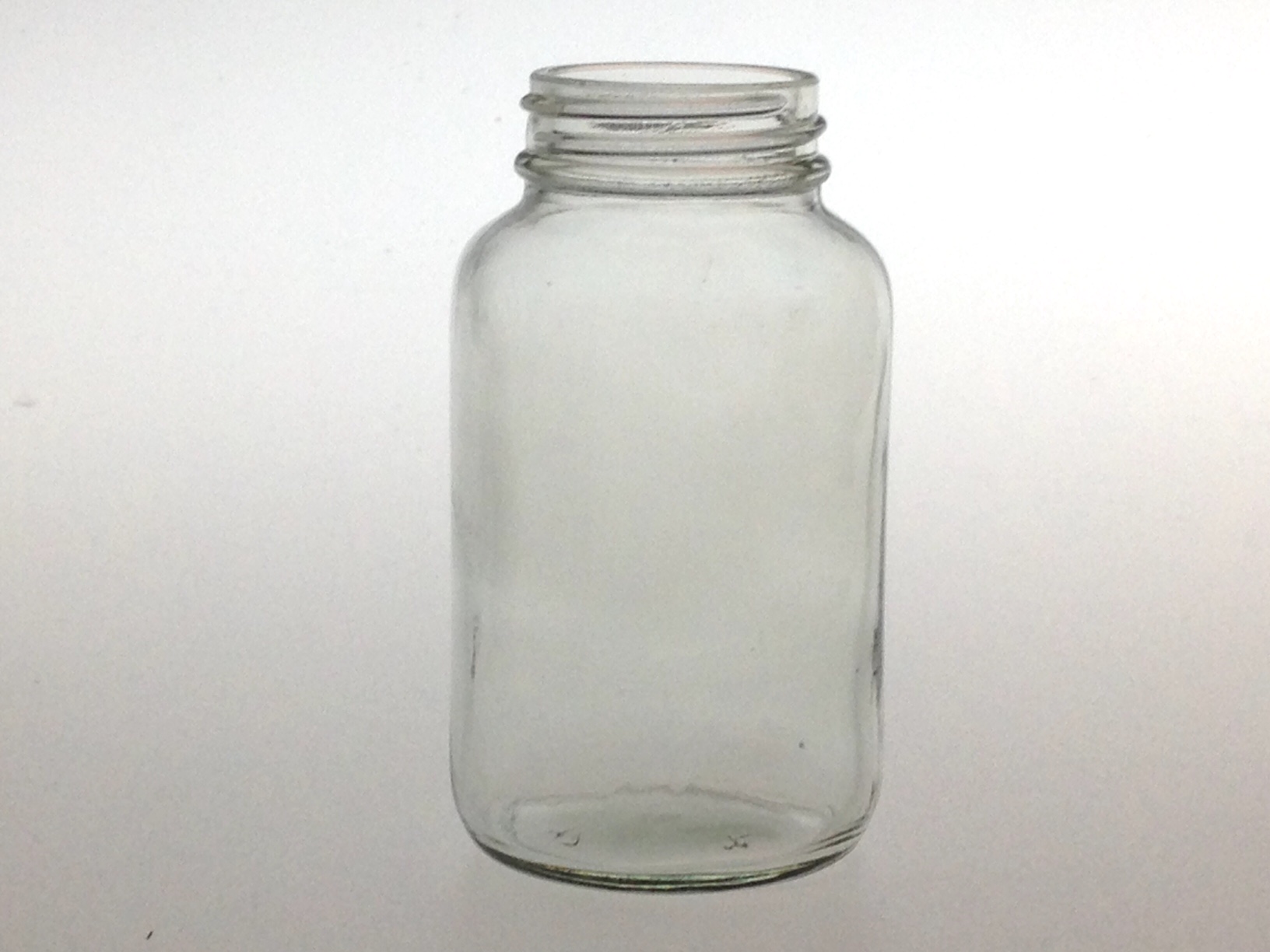 CLEAR GLASS 100 ML R3/38 POWDER