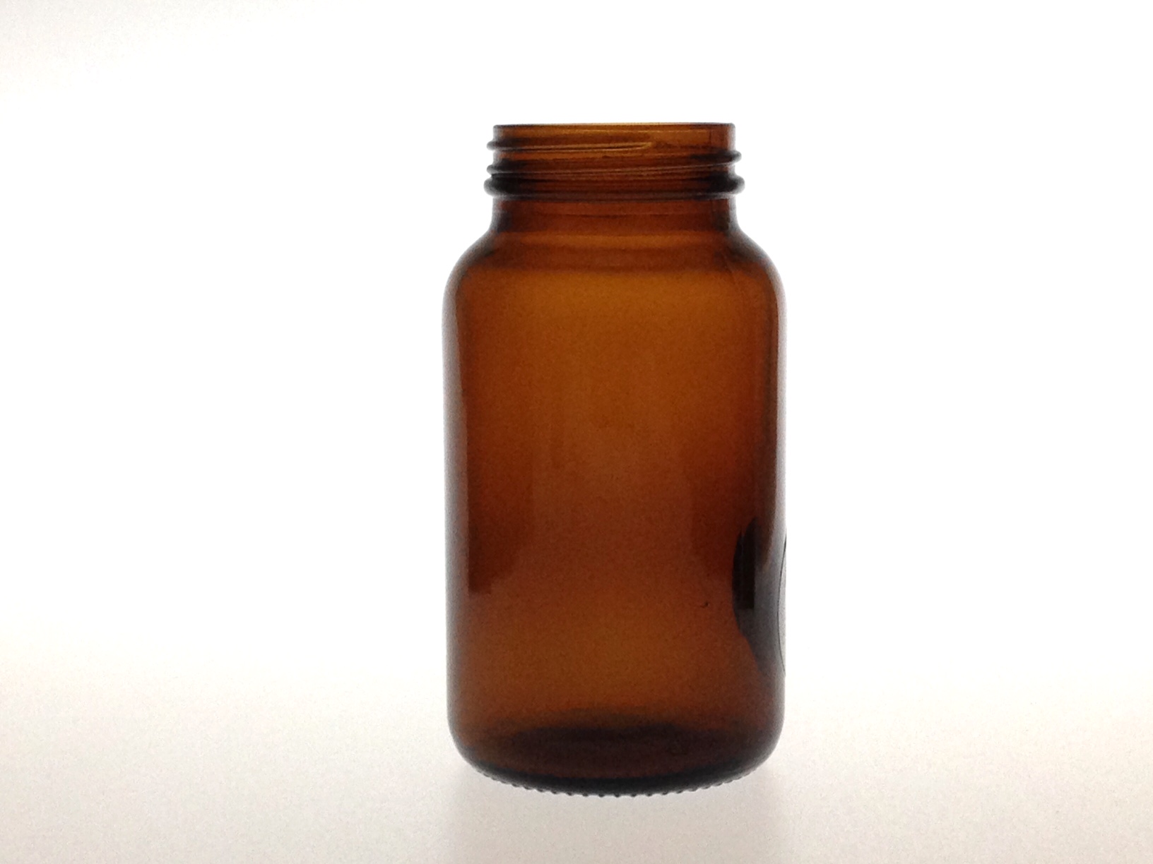 AMBER GLASS 250 ML R3/48 POWDER