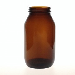 AMBER GLASS 500 ML R3/58 POWDER