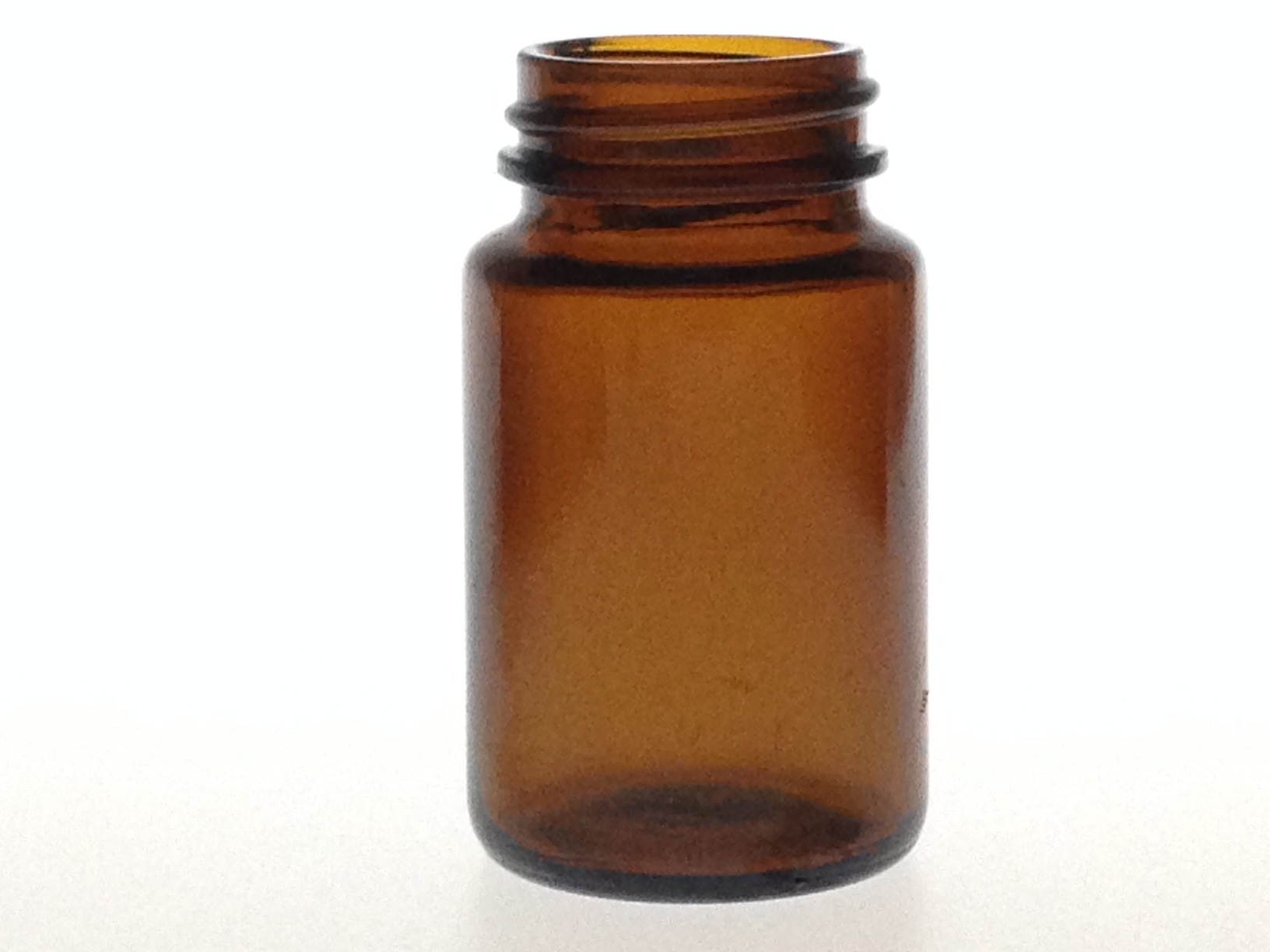 AMBER GLASS 60 ML R3/38 POWDER