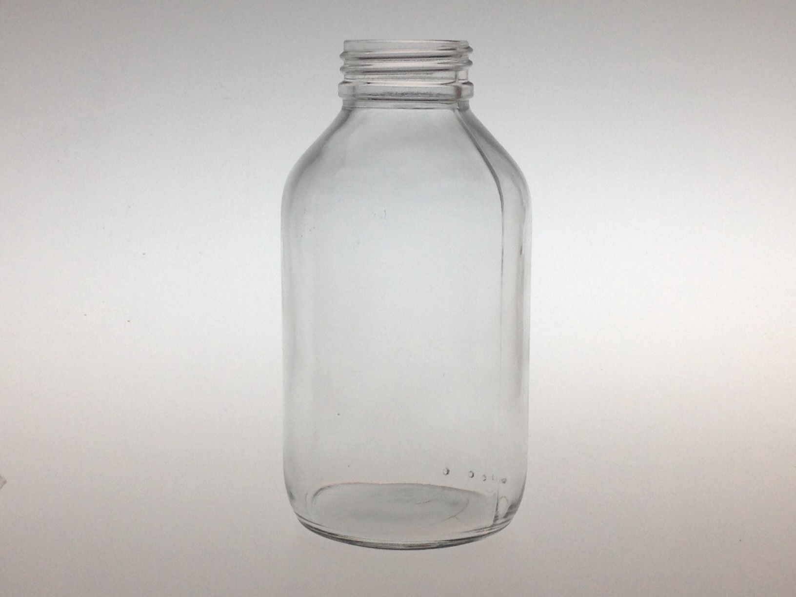 WIDE MOUTH CLEAR GLASS 500 ML BOTTLE PH 40