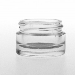 POT CLEOPATRE 15 ML VERRE BLANC BAGUE 40/400