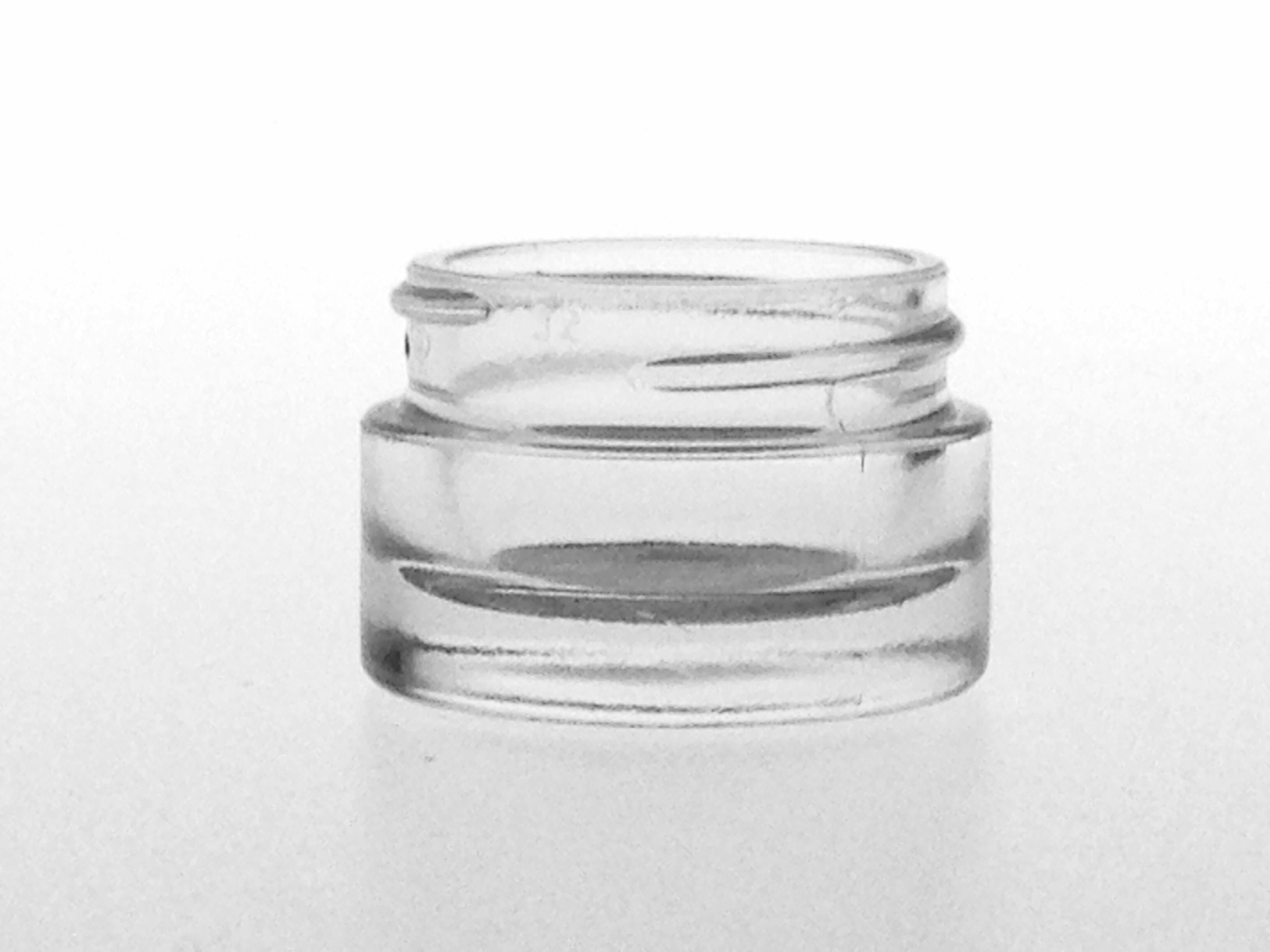 POT CLEOPATRE 15 ML VERRE BLANC BAGUE 40/400