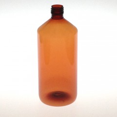 1000 ML AMBER PET BOTTLE