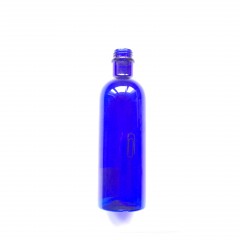 FLACON 200 ML PET BLEU BAGUE PH 20