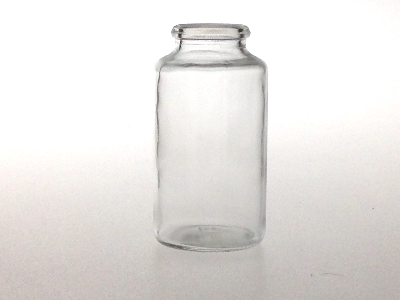 67 ML CLEAR GLASS TABLET JAR