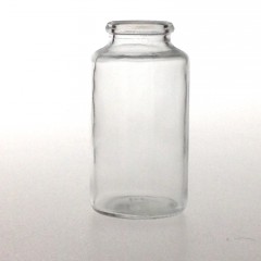 67 ML CLEAR GLASS TABLET JAR