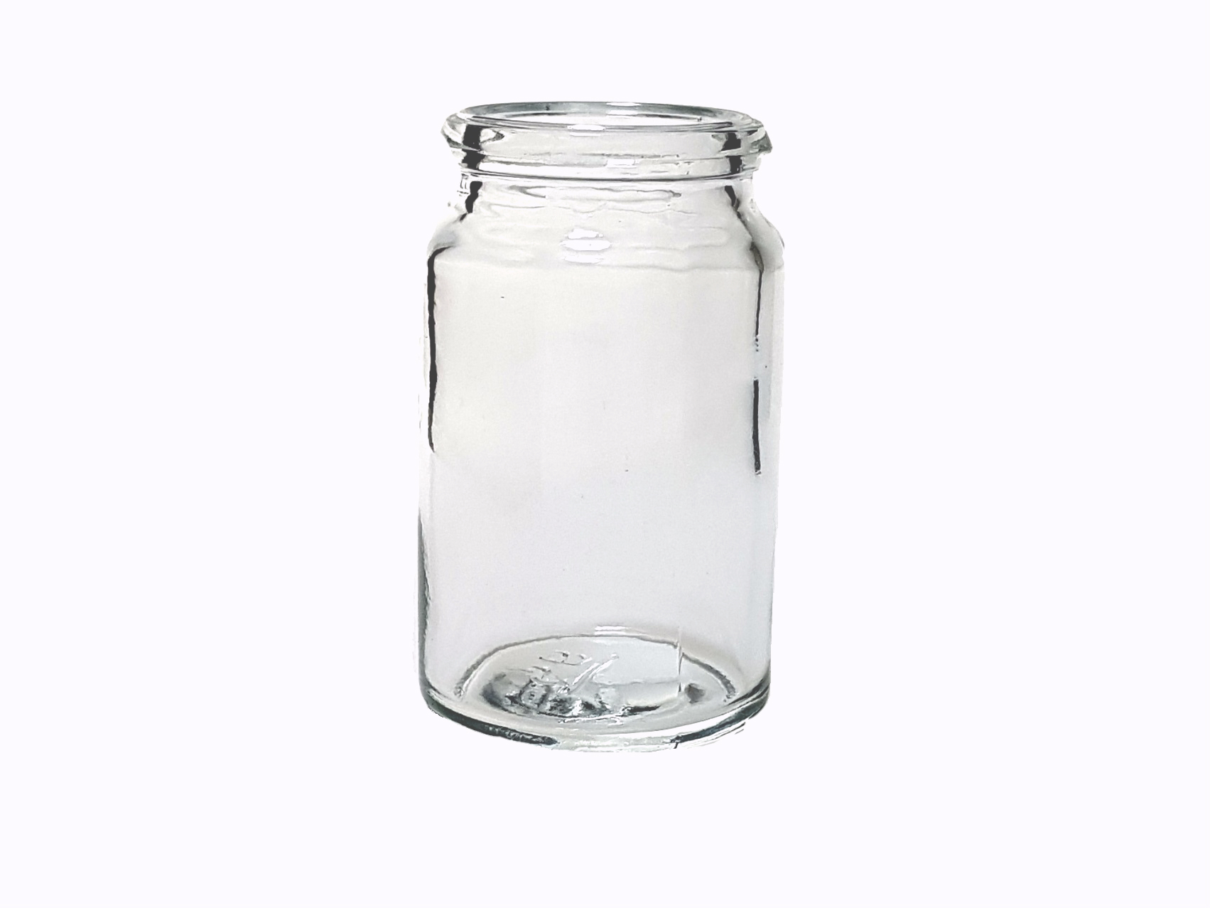 25 ML CLEAR GLASS TABLET JAR