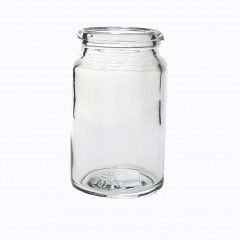 25 ML CLEAR GLASS TABLET JAR
