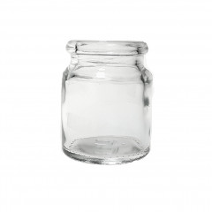 12.5 ML CLEAR GLASS TABLET JAR