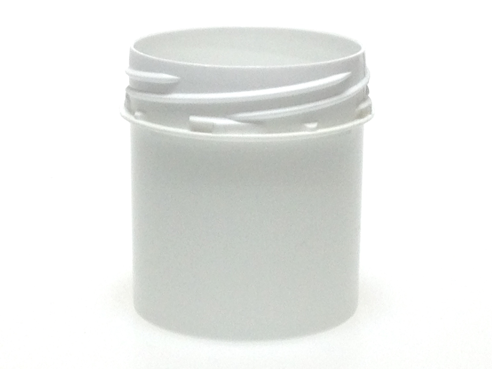 POT VISSANT INVIOLABLE 100 ML PP BLANC SCREWLOCK JAR 50*60