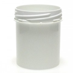 POT VISSANT INVIOLABLE 150 ML PP BLANC SCREWLOCK JAR 55*70