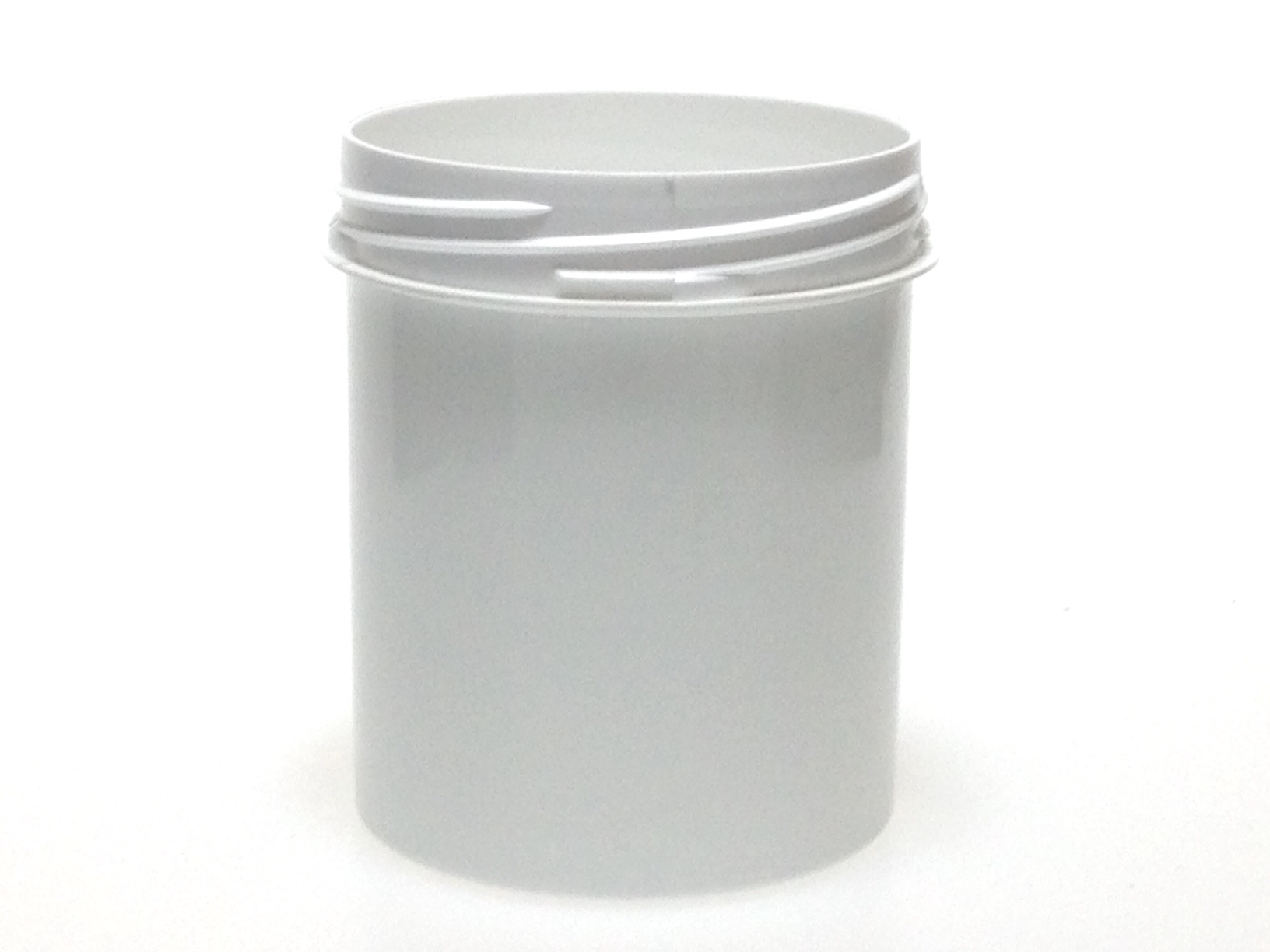 POT VISSANT INVIOLABLE 250 ML PP BLANC SCREWLOCK JAR 65*85