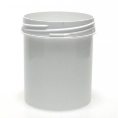 POT VISSANT INVIOLABLE 250 ML PP BLANC SCREWLOCK JAR 65*85