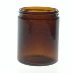 180 ML R3/63 AMBER GLASS JAR