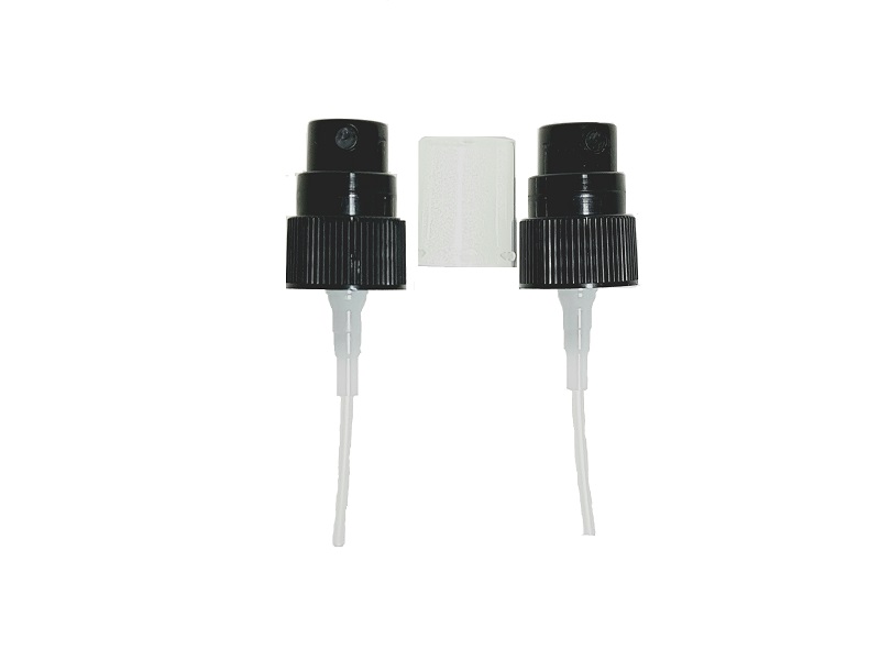 DIN 18 BLACK SPRAY PUMP FOR 10 ML DIN BOTTLE