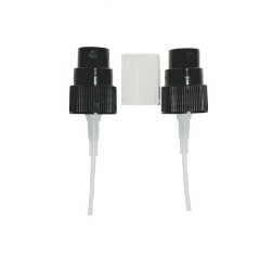 DIN 18 BLACK SPRAY PUMP FOR 10 ML DIN BOTTLE