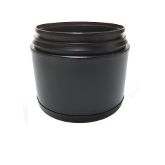 POT ROND 500 ML PEHD NOIR