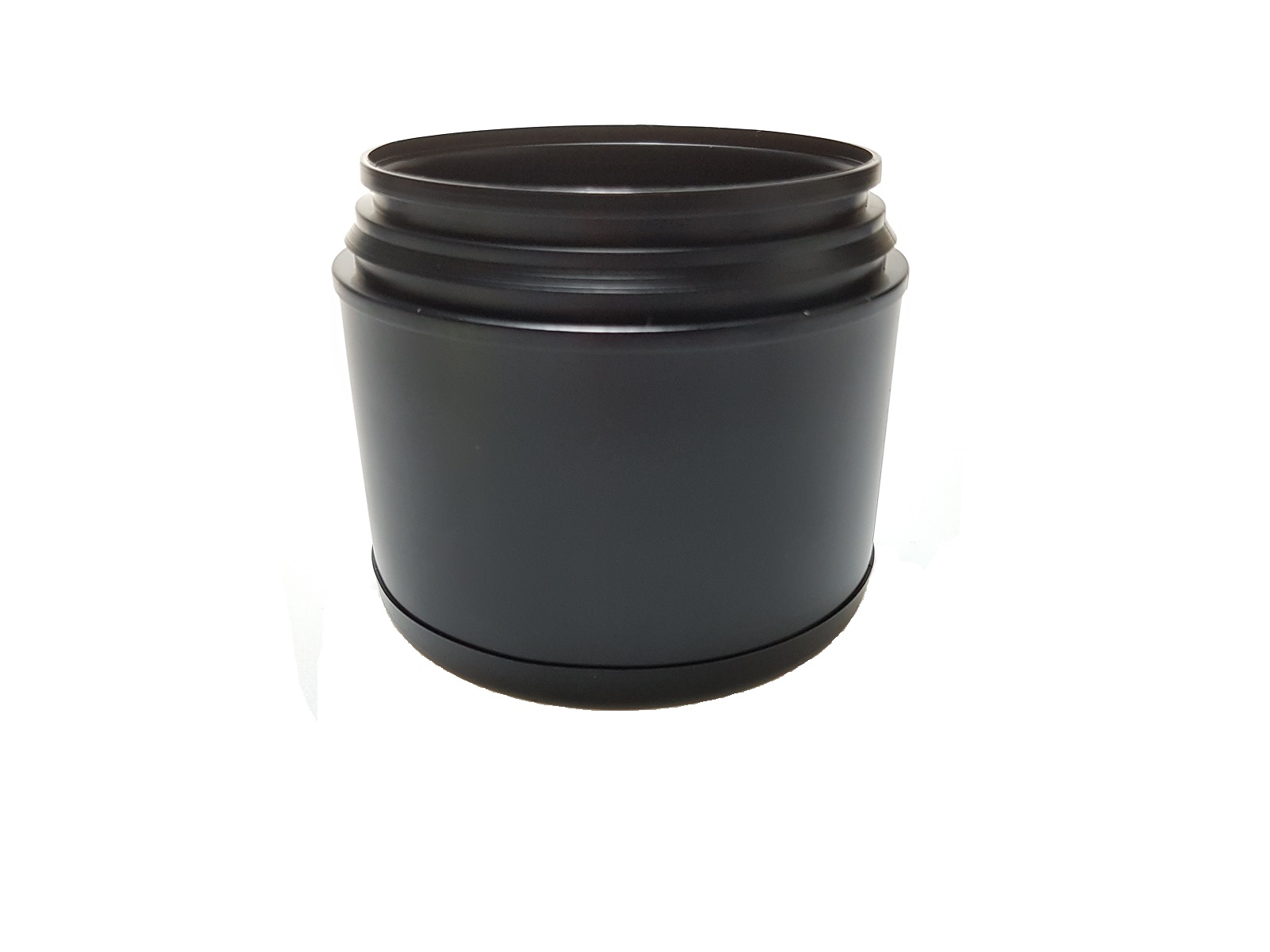 POT ROND 500 ML PEHD NOIR