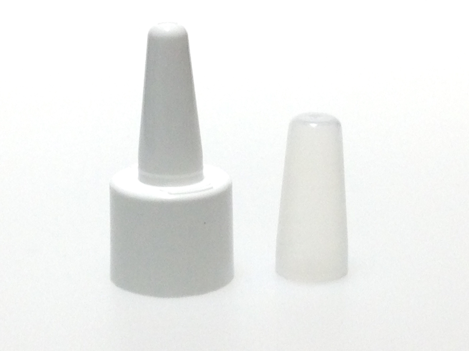 DIN 18 WHITE NASAL BUTTON