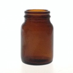 60 ML JAY CAP AMBER GLASS TABLET JAR