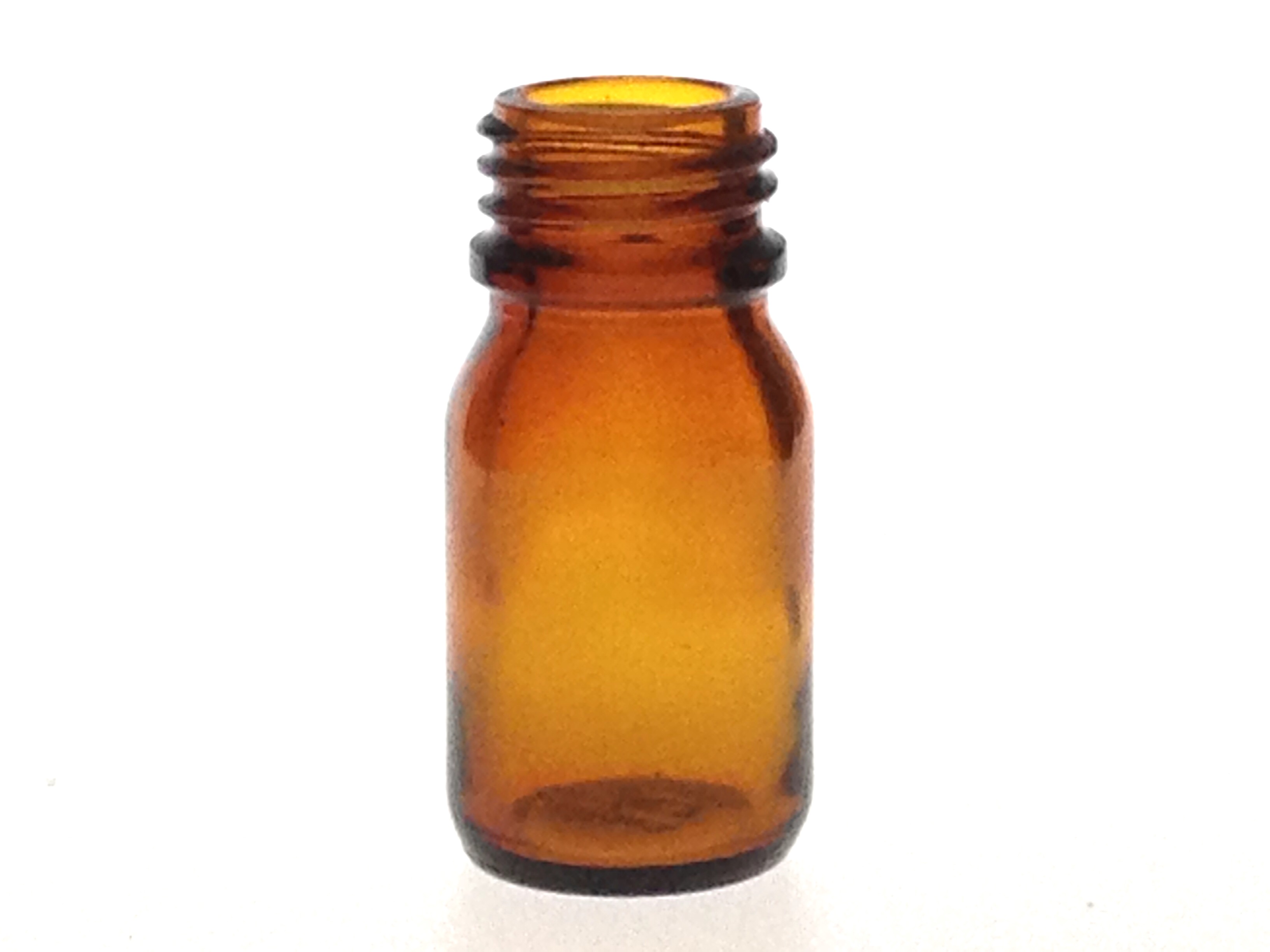 AMBER GLASS 10 ML BOTTLE  NECK PH 18 