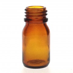 AMBER GLASS 10 ML BOTTLE  NECK PH 18 