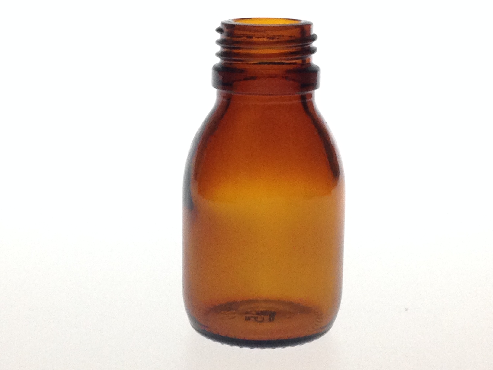 AMBER GLASS 30 ML BOTTLE  NECK PH 20