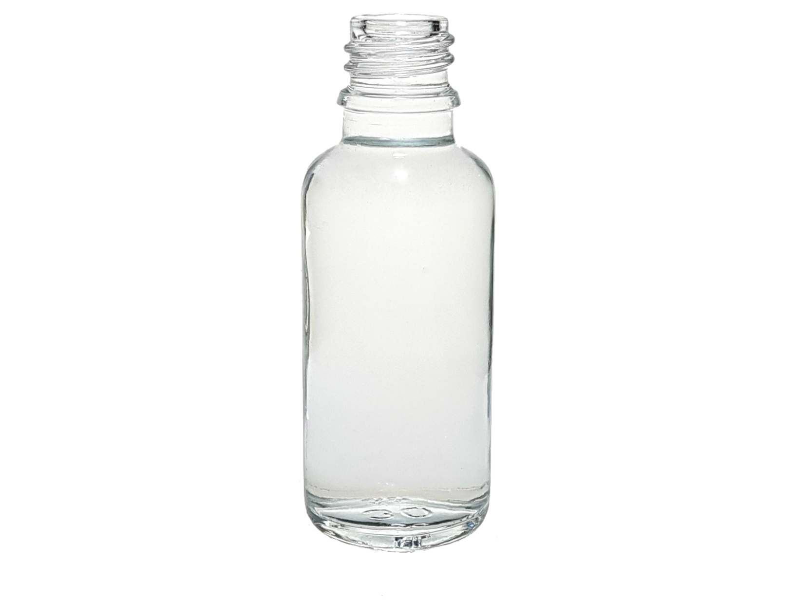 DROPPER BOTTLE 30 ML WHITE GLASS DIN 18