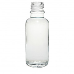 DROPPER BOTTLE 30 ML WHITE GLASS DIN 18